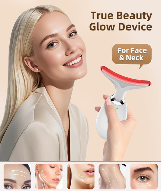 7 Color Face and Neck Massager Light Therapy